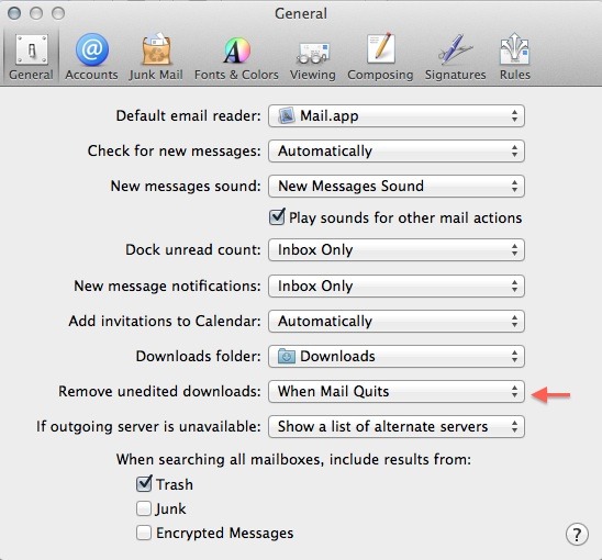 Mail.app Preferance